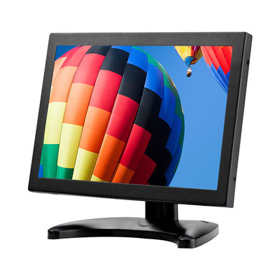 Caja metálica de Polcd pantalla táctil integrada función multi industrial del monitor LCD de 10 pulgadas