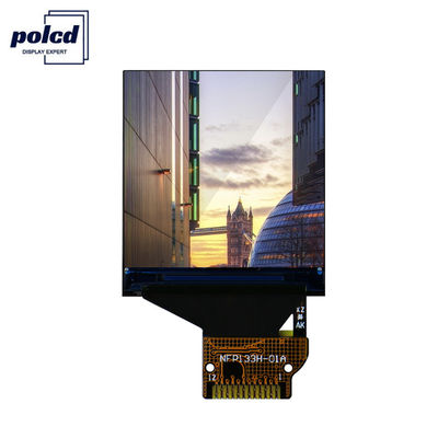 Polcd 350 Nit 240x240 St7789v Pantalla TFT LCD de 1,33 pulgadas 4 hilos SPI Negro