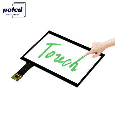 Polcd 13,3 pulgadas Panel táctil de vidrio de múltiples puntos impermeable CTP ILI2511 GG Pantalla táctil capacitiva