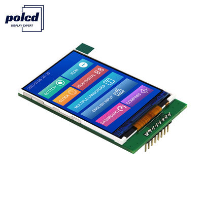 Polcd 4 Wire SPI Tft LCD 2.4 pulgadas 240X320 pantalla táctil LCD con placa de PCB