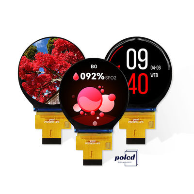 Polcd 2,1 pulgadas IPS LCD redondo pequeño 480*480 interfaz Mipi ST7701S Módulo de visualización TFT circular