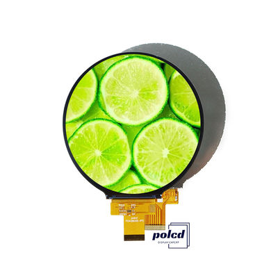 Polcd 4' LCD Modulo 720*720 ST7703 IPS 300 Brillo MIPI Círculo 4 pulgadas Panel de visualización TFT redondo