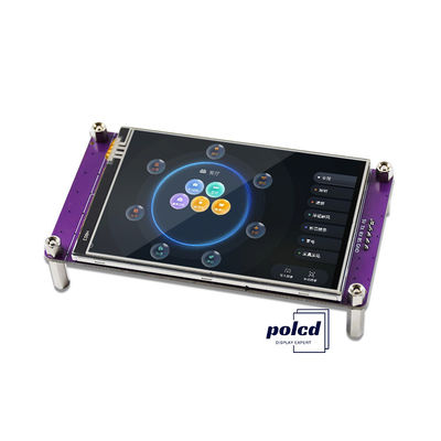 Polcd 3,5 pulgadas de alta resolución 480 * 320 HMI Panel táctil módulo TFT LCD con tablero de control