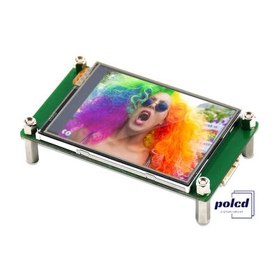 Polcd 2.4 pulgadas TFT LCD Modulo de pantalla táctil resistiva 240 * 320 SPI Port Serial Display para arduino