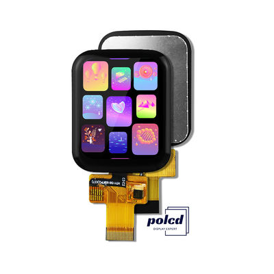 Polcd 1.69 pulgadas 240x280 TFT Modulo de visualización cuadrada pantalla táctil LCD para Smart Watch