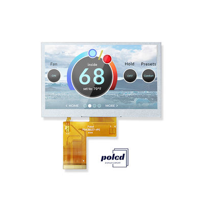 Polcd 4.3 pulgadas TFT LCD Modulo 480x272 NV3041A Display IC 20pin IPS Vista ancha TFT LCD