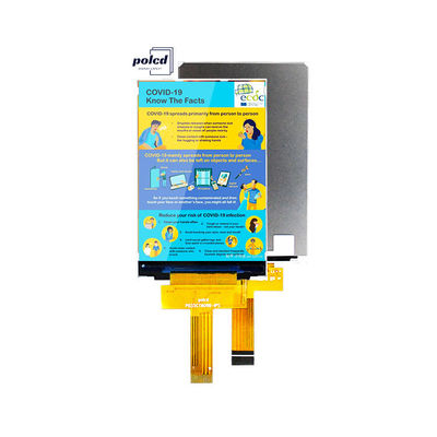 Polcd 3.5 pulgadas IPS TFT LCD 320*480 Ili9488 Display Ic 600:1 Modulos de pantalla LCD con relación de contraste