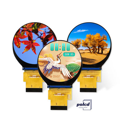 Polcd Custom 2.1 pulgadas IPS TFT módulo de pantalla LCD redondo con interfaz SPI RGB