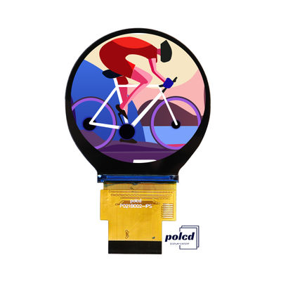 Módulo LCD LCM de pantalla a color TFT IPS circular de 2,1 pulgadas 480x480 Polcd