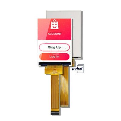 Polcd 2.8 pulgadas TFT Display 240x320 IPS Pantalla de alto contraste 1200: 1 Panel TFT Modulo LCD