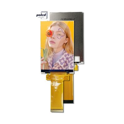 Polcd 3.5 pulgadas pantalla LCD táctil pantalla 320 * 480 SPI interfaz MCU IPS vista completa módulo táctil