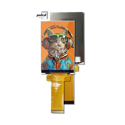 Polcd 3.5 pulgadas QVGA pantalla LCD con 320x480 Resolución MCU Interfaz SPI Panel táctil 3.5 