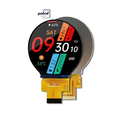 Polcd 2,1 pulgadas IPS LCD redondo pequeño 480*480 interfaz Mipi ST7701S Módulo de visualización TFT circular