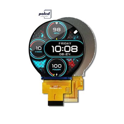 Polcd 2.1 pulgadas 480x480 IPS redondo TFT Color Modulo de pantalla LCD con interfaz MIPI para LCM y Panel