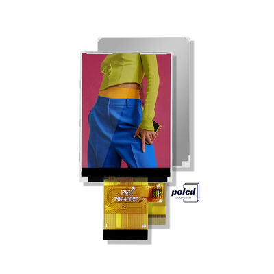 Polcd 2.4 pulgadas St7789v Display ic 8080 MCU pantalla TFT de alto brillo