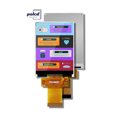 Polcd 350nit 3,2 pulgadas Raspberry Pi pantalla ILI9341V luz solar legible pantalla LCD