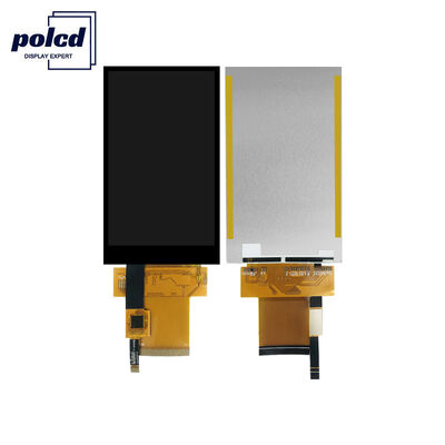 Polcd 3.97 pulgadas 480 * 800 Resolución 50pin Interfaz MCU de alto brillo Módulo de pantalla LCD TFT táctil