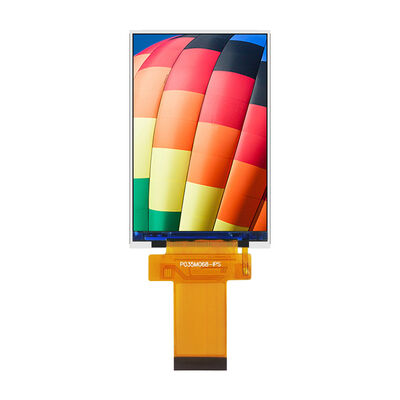 Módulos de panel TFT-LCD IPS de ángulo de visión capacitivo a color Polcd de 3.5 pulgadas y 320x480