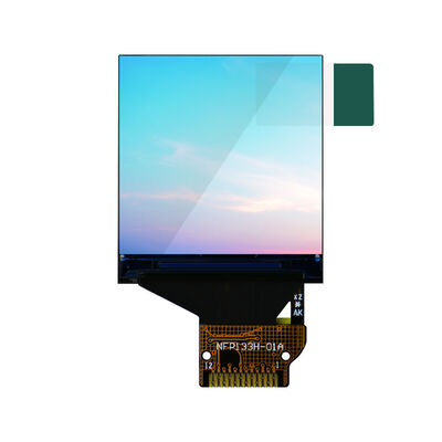 Panel de pantalla LCD TFT IPS de 1,3 pulgadas con interfaz SPI y tamaño pequeño 240*240, fabricante de LCD cuadrado Polcd