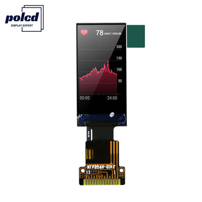 Polcd 80x160 Pixeles 0.96 Pantalla Tft 1.5mm TFT LCD Módulo 400 Nit