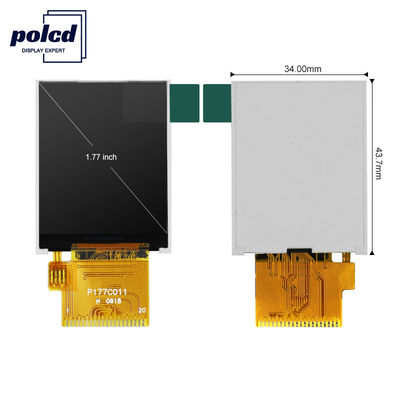Polcd RGB 24 Bit 1.77 Tft Lcd 128*160 ST7262 300 Nit LCD Panel táctil