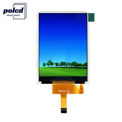 Polcd RoHS Pantalla LCD de 2,8 pulgadas 300cd/M Monitor LCD de alto brillo
