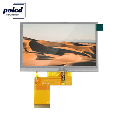 Polcd ST7262E43 4,3 pulgadas Hdmi Lcd 800x480 panel de pantalla táctil RGB 24 bits