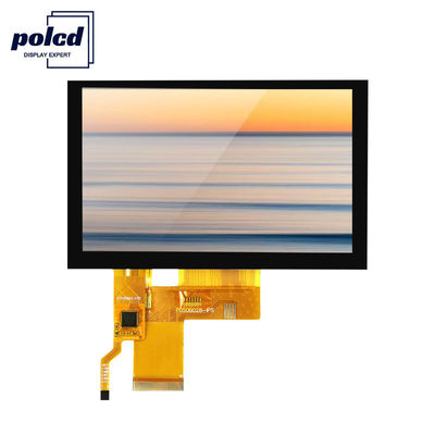 Polcd ST7262 pantalla LCD de 5 pulgadas 800X480 Tft pantalla táctil 40 pines